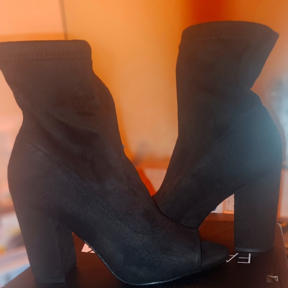 Open Toe Booties